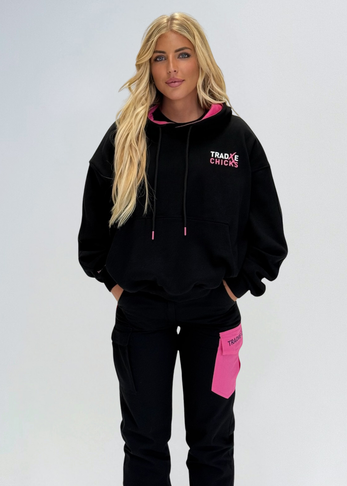 TXC Hoodie - Black – Tradxe Chicks TXC Hoodie - Black – Tradxe Chicks