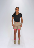 No Gap Work Short - Beige
