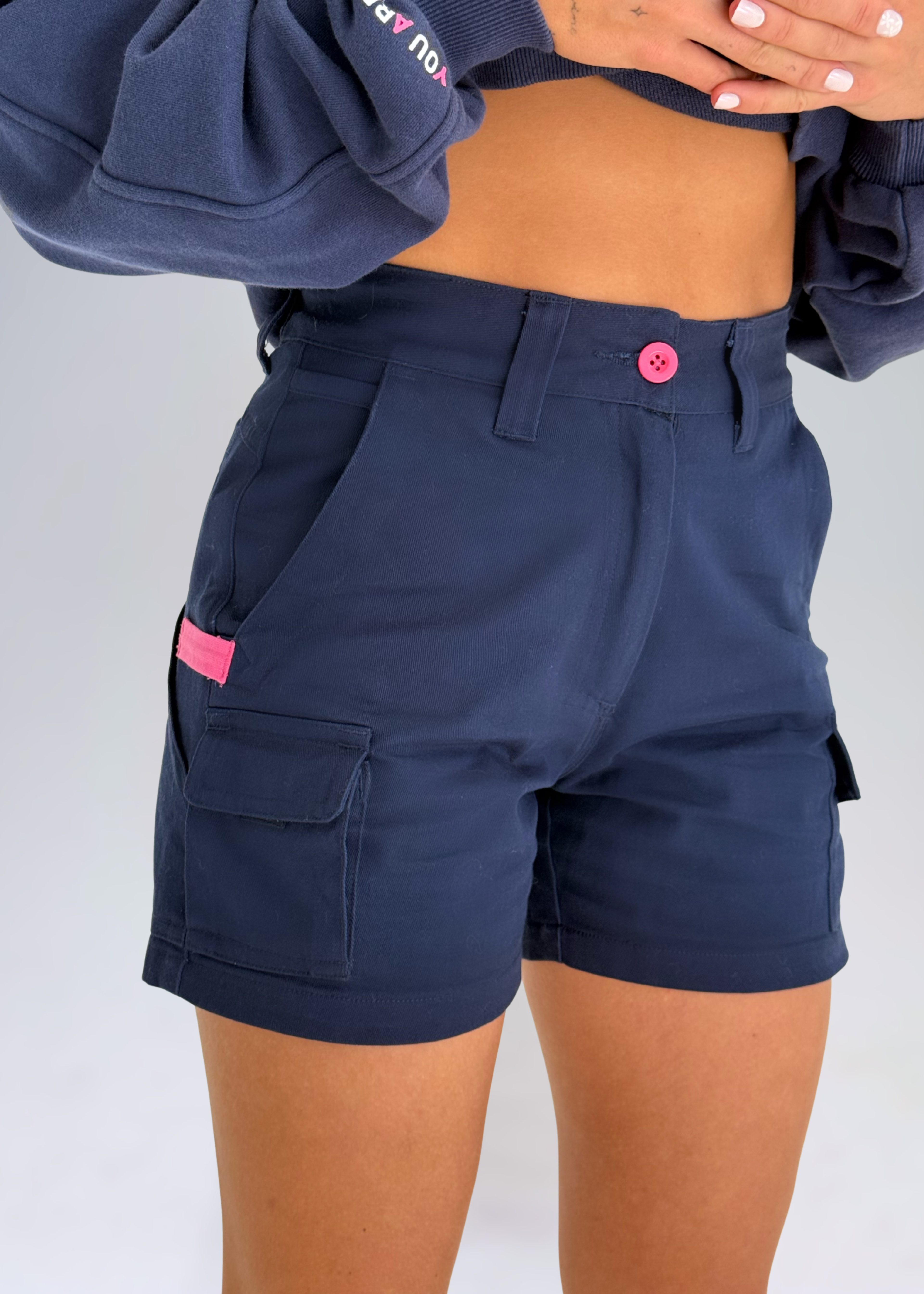 No Gap Work Short - Navy