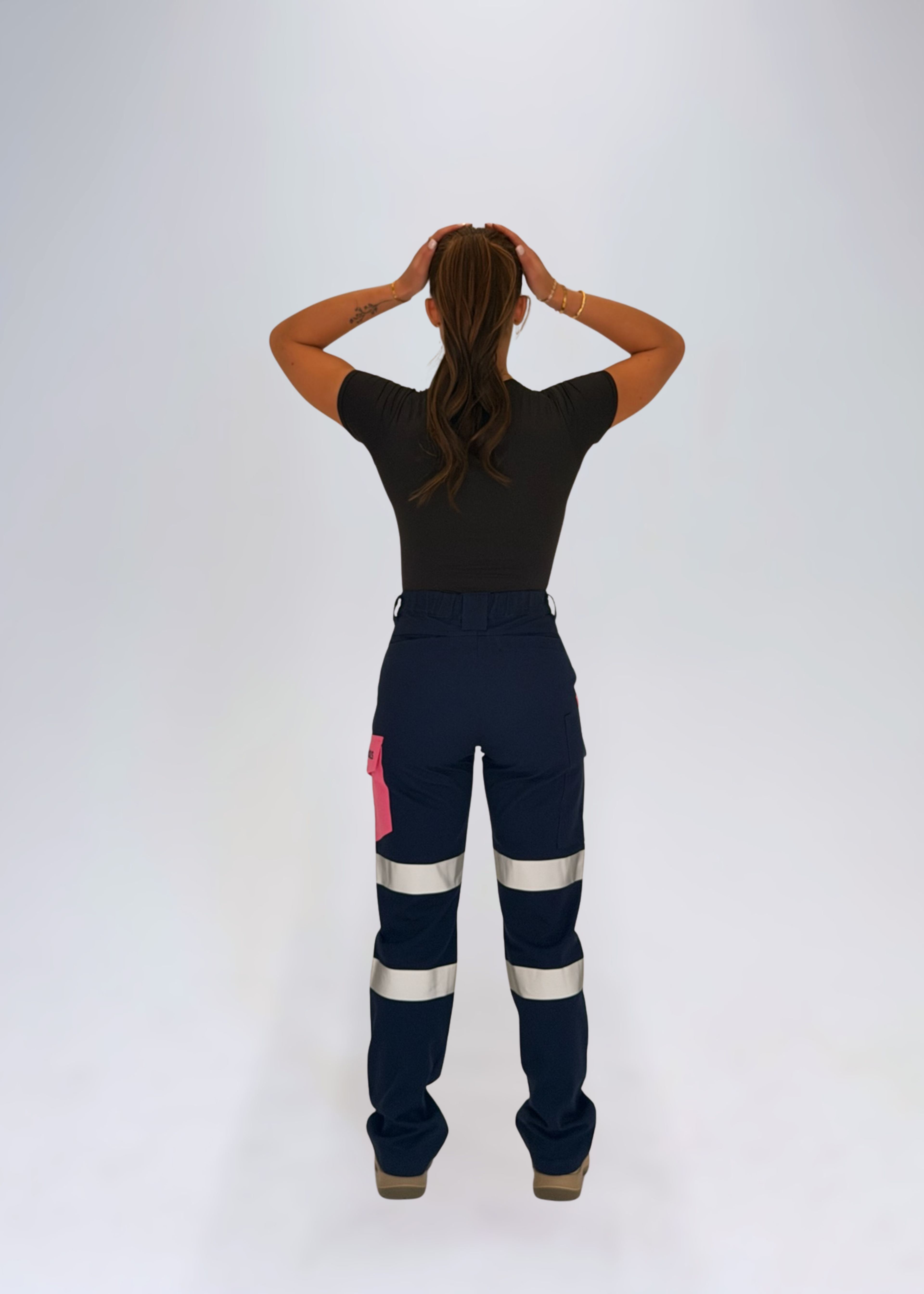 No Gap Reflective Pants - Navy