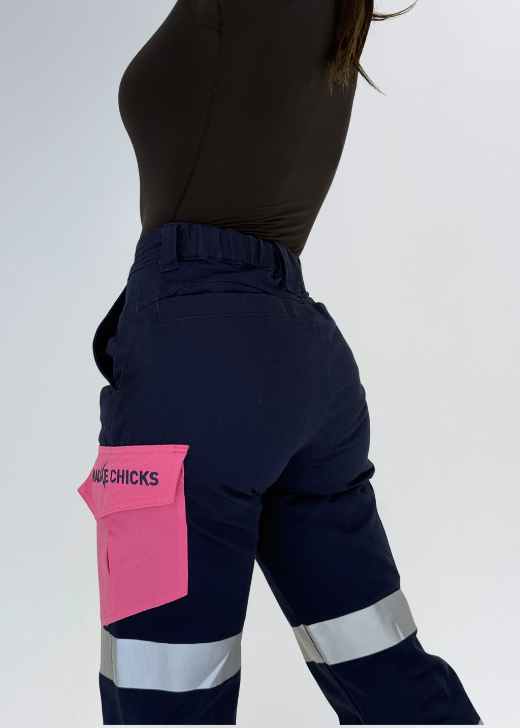No Gap Reflective Pants - Navy