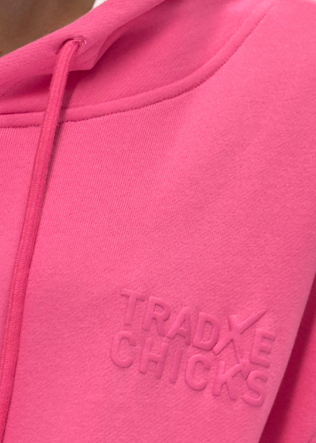 YOU ARE NEVER ALONE Pink Hoodie
