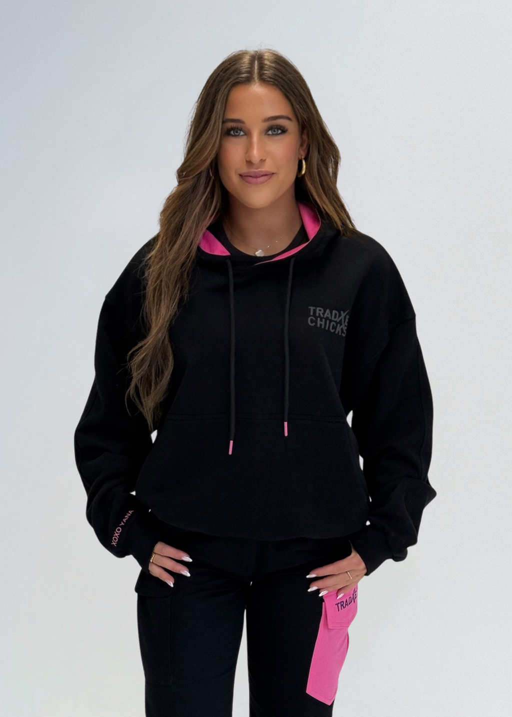 YOU ARE NEVER ALONE Black Hoodie