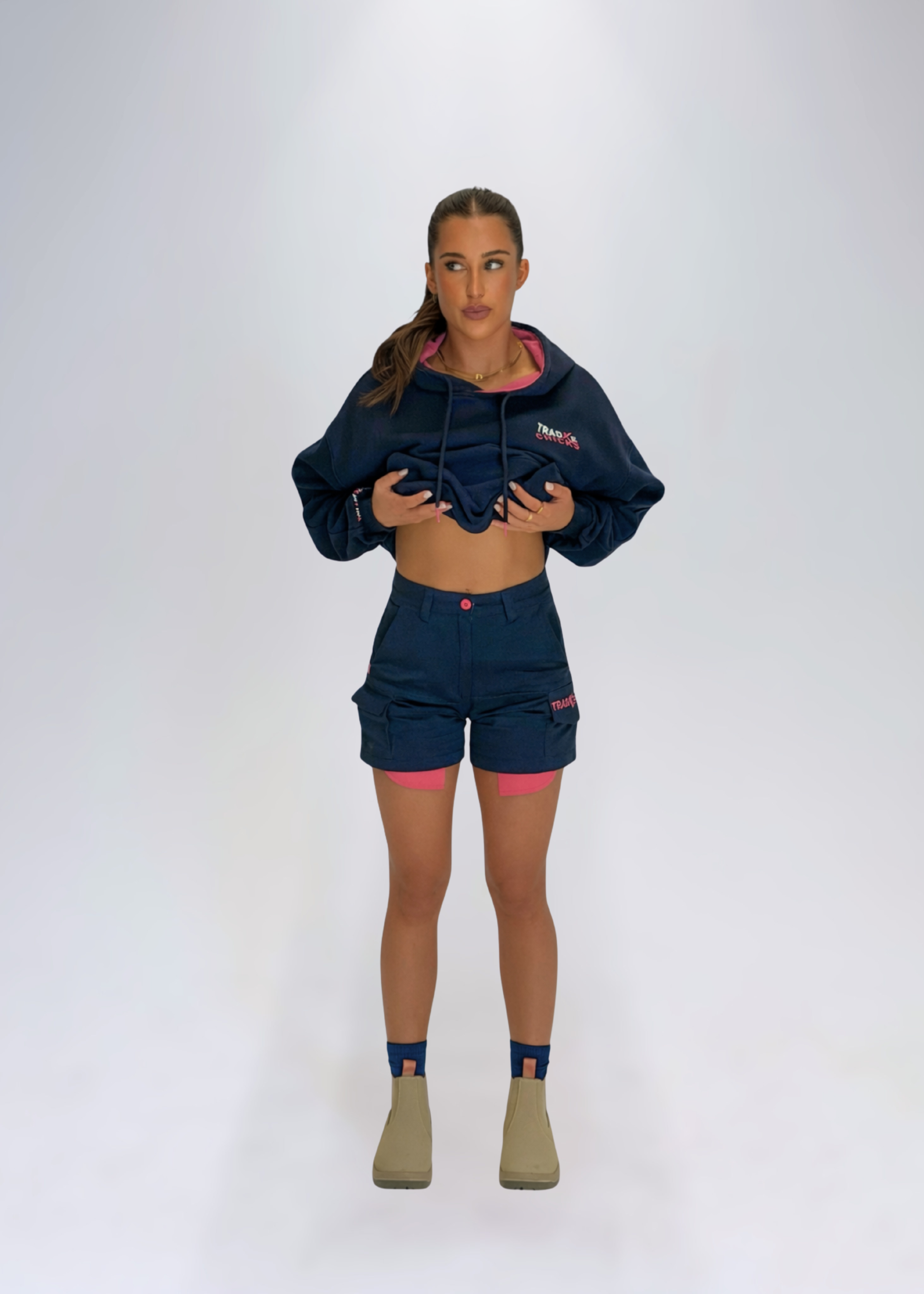 No Gap Work Short - Navy